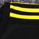 2011/12 RM Goalkeeper Black Retro Kids Soccer Jersey