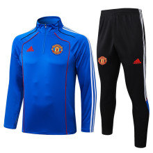 2025/26 M Utd Blue Sweater Tracksuit