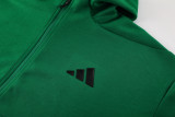 2025 AD~ Green Zipper Jacket Tracksuit