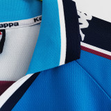 1998/99 Man City Home Blue Retro Soccer Jersey