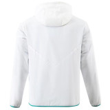 2023/24 M Utd White Windbreaker