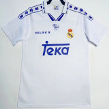 1994/96 RM White Home Retro Soccer Jersey