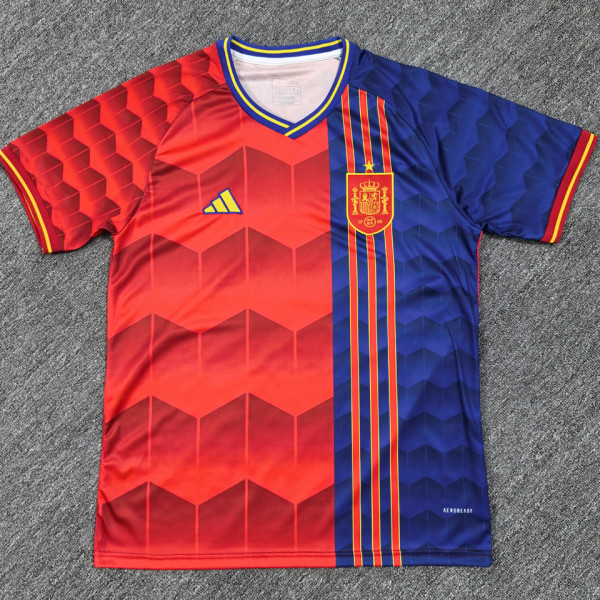 2025/26 Spain Special Edition Red Fans Soccer Jersey