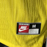 1998 Brazil Home Yellow Retro Player Version Soccer Jersey 球员版