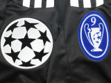 2008/09 RM Away Black Retro Long Sleeve Soccer Jersey