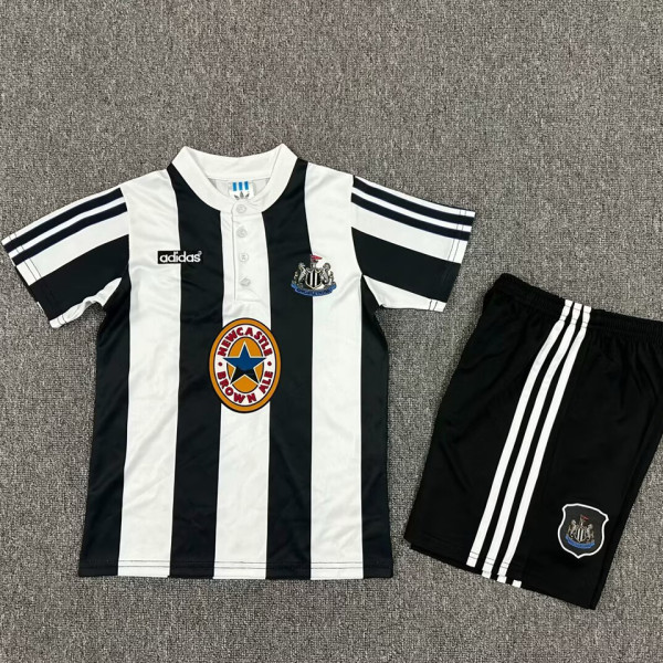 1995/97 Newcastle Home Retro Kids Soccer Jersey