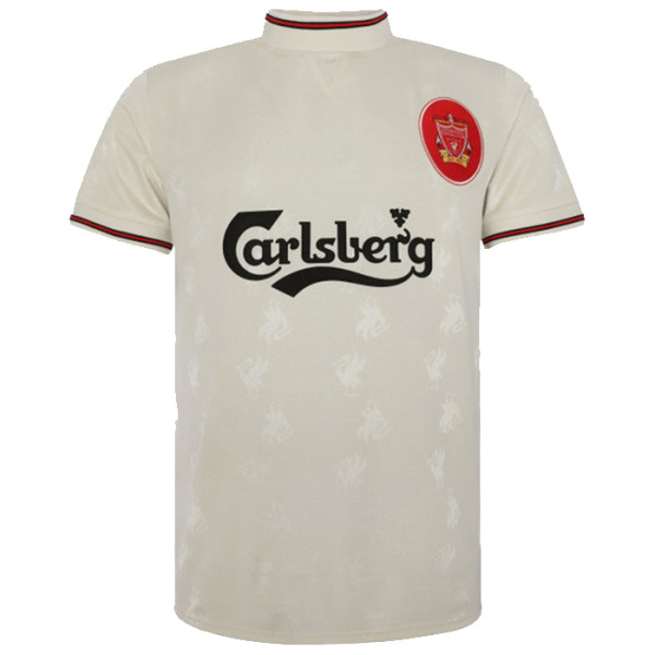 1996/97 LFC Away White Retro Soccer Jersey