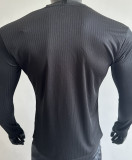 2025 Germany 125Th Black Player Version Long Sleeve Soccer Jersey