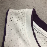 2009/10 Lakers BRYANT #24 Retro White NBA Jerseys热压