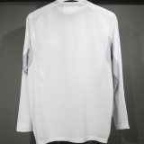 2025/26 RM Home White Long Sleeve Player Version Soccer Jersey