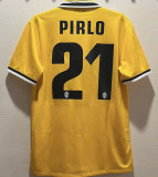 2013/14 JUV Third Yellow Retro Soccer Jersey