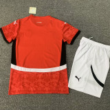 2025 Egypt Home Red Kids Jersey