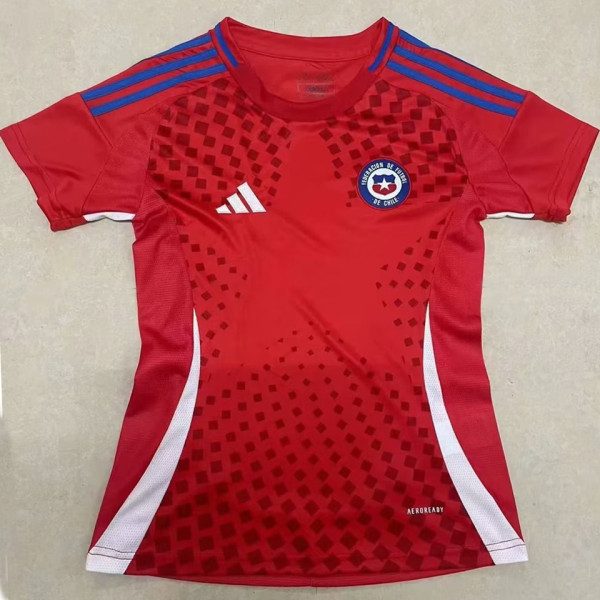 2024/25 Chile Home Red Women Soccer Jersey 女