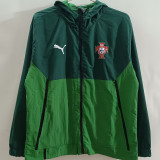 2025/26 Portugal Green Windbreaker