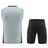 2025 AD~  Grey Vest Training Jersey(A Set)