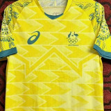 2024/25 Australia Home Yellow Fans Soccer Jersey