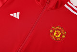 2025 M Utd Red Jacket Tracksuit