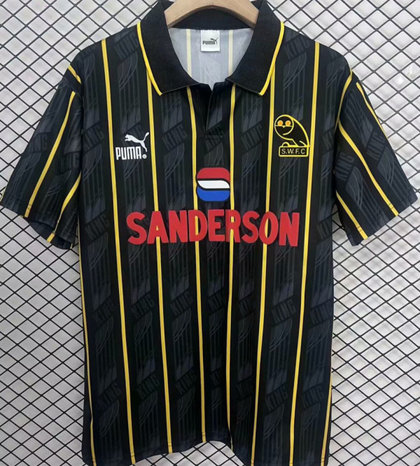 1993/94 Sheffield Wednesday Away Retro Soccer Jersey