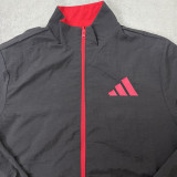 2026 AD Red And Black Reversible Windbreaker 双面