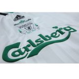 1993/95 LFC Away White Green Retro Long Sleee Jersey