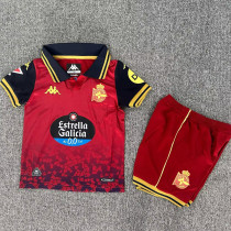 2025/26 Deportivo La Coruna Away Kids Soccer Jersey