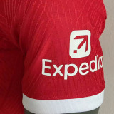 2023/24 LFC Home Red Player Version Soccer Jersey