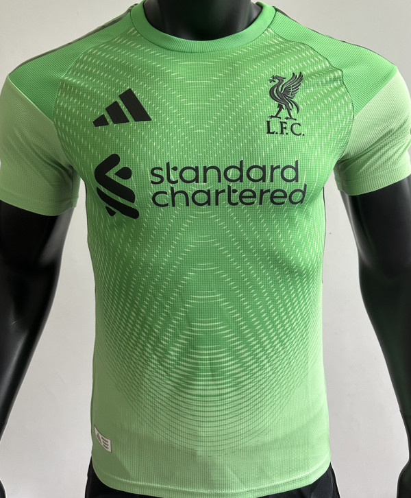 2025/26 LFC GK Green Player Version Soccer Jersey