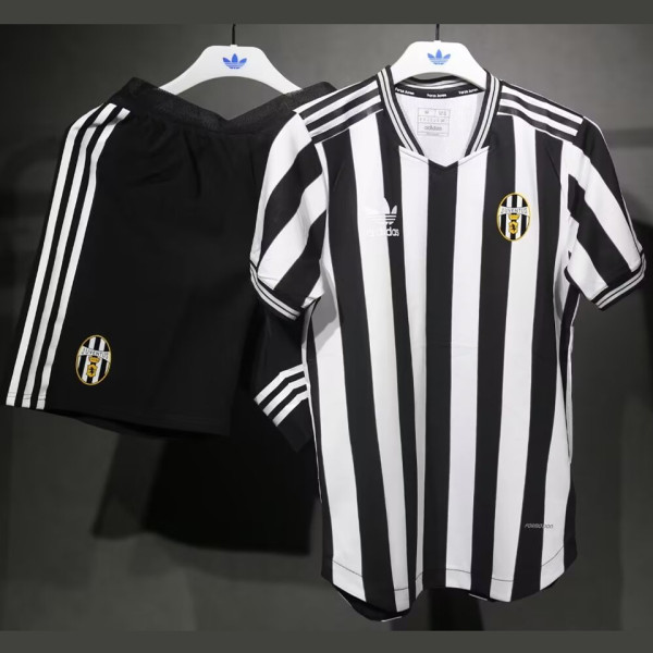 2025 JUV Home Retro Style Player Version Suit Soccer Jersey （A Set）套装