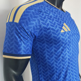 2026/27 Italy Home Blue Player Version Soccer Jersey
