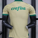 2024/25 Palmeiras Third Gold Player Version Soccer Jersey