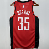 Rockets DURANT #35 Red NBA Jerseys