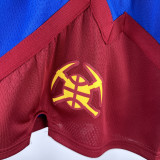 2025 Nuggets Blue NBA Cotton Pants