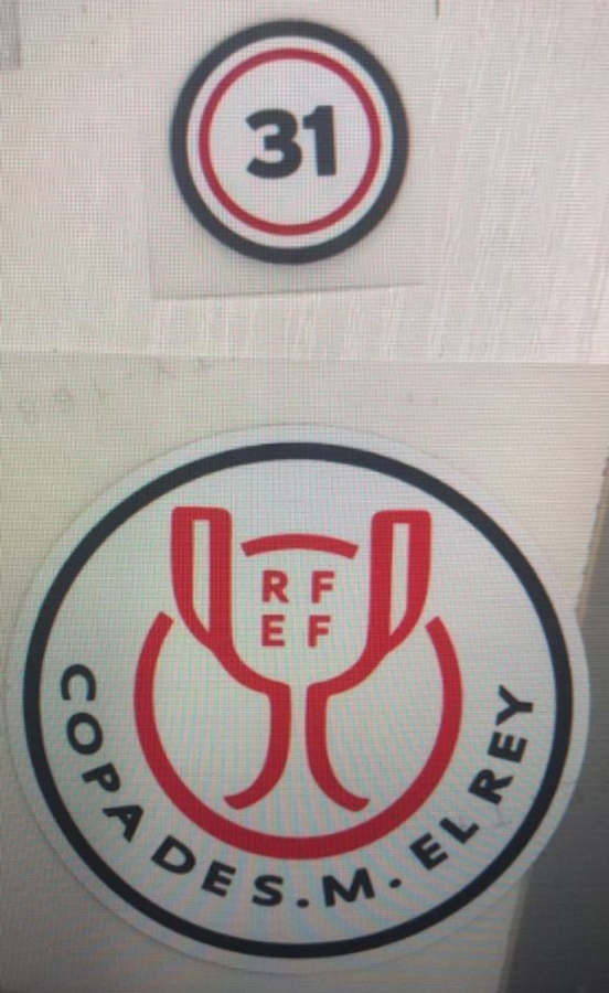 COPA DES.M.EL REY(RFEF)+31 Patch 西甲国王杯单+31小字章   (You can buy it alone OR tell us which jersey to print it on. )