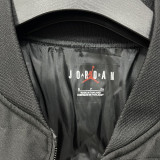 2026/27 Jordan Flight Black Baseball Cotton Windbreaker Jacket BQ7705 白标