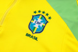 2025 Brazil Yellow Sweater Tracksuit