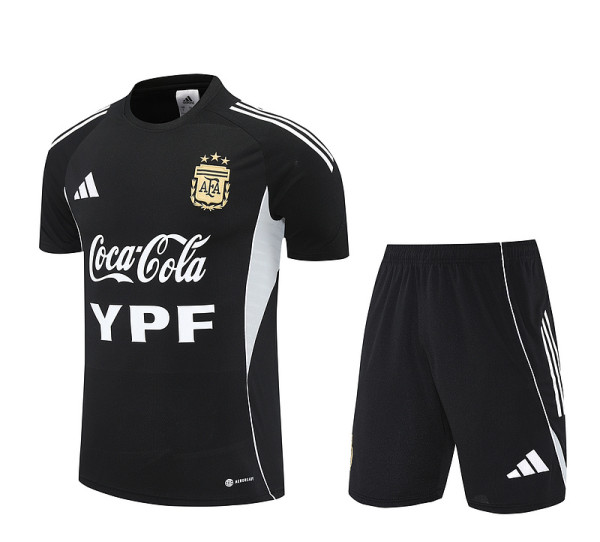 2025/26 Argentina Black Training Jersey(A Set)