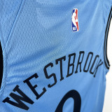 2025 Clippers WESTBROOK #0 Blue NBA Jerseys