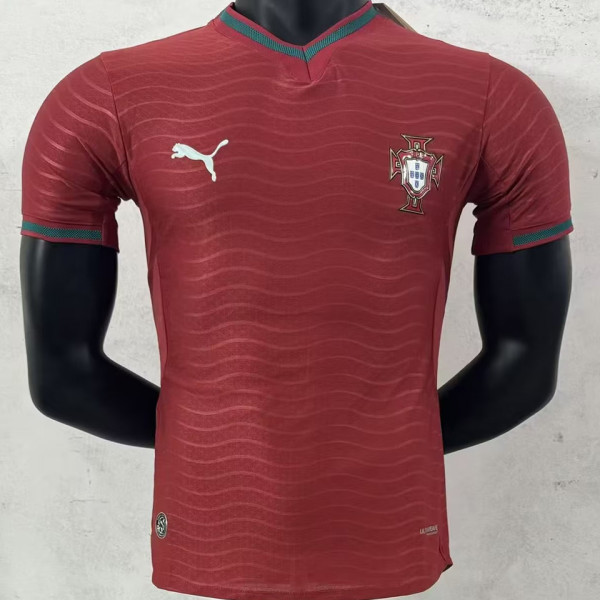 2026/27 Portugal Home Red Player Version Soccer Jersey