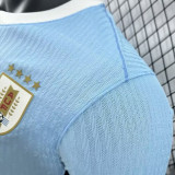 2024/25 Uruguay Home Blue Playe Version Jersey 乌拉圭