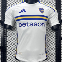 2024/25 Boca Away White Player Version Soccer Jersey