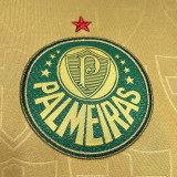 2024/25 Palmeiras Third Gold Fans Soccer Jersey