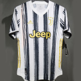 2020/21 JUV Home Player Version Retro Soccer Jersey