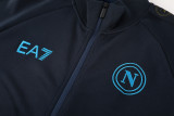 2025 Napoli Sapphire Blue Jacket Tracksuit