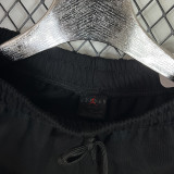 2025 Jordan Black Pure Cotton Fabric Casual Short Pants M006