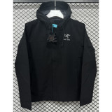 2025 ARC-TERYX Black Outdoor Jackets #F706冲锋衣
