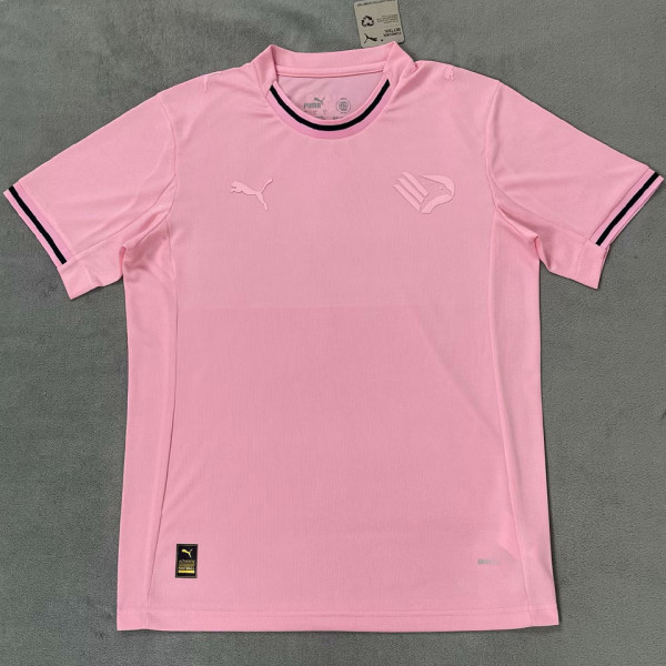 2025/26 Palermo Home Pink Fans Soccer Jersey 巴勒莫
