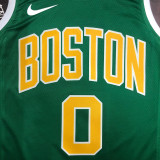Celtics TATUM  #0 Green NBA Jerseys