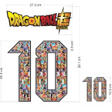 DRAGON BALL #10 Japan Comic Fans Jersey 2023 七龙珠10号 ★★