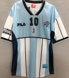 Maradona #10 Argentina Home Retro Soccer Jersey 2001有名有号