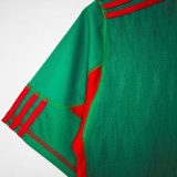 2010 Mexico Home Green Retro Soccer Jersey
